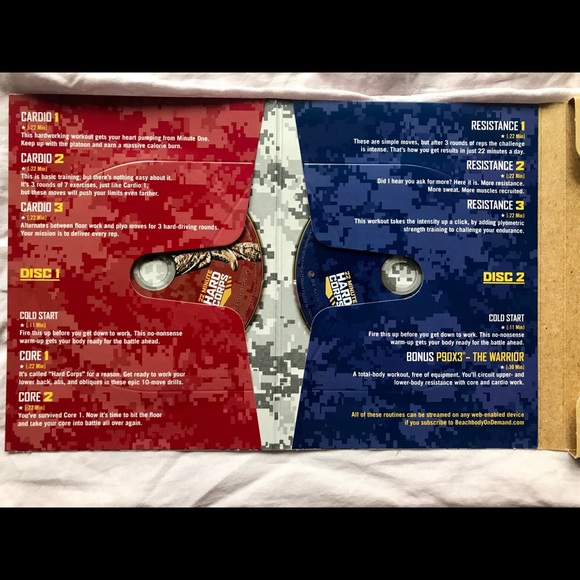 Beachbody “22 Minute Hard Corps” workout DVD set - Picture 4 of 6